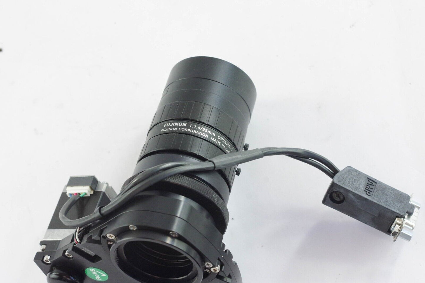 Fujinon CF25HA-1 25mm f/1.4 lens / Sutter Instrument IQ35-2073
