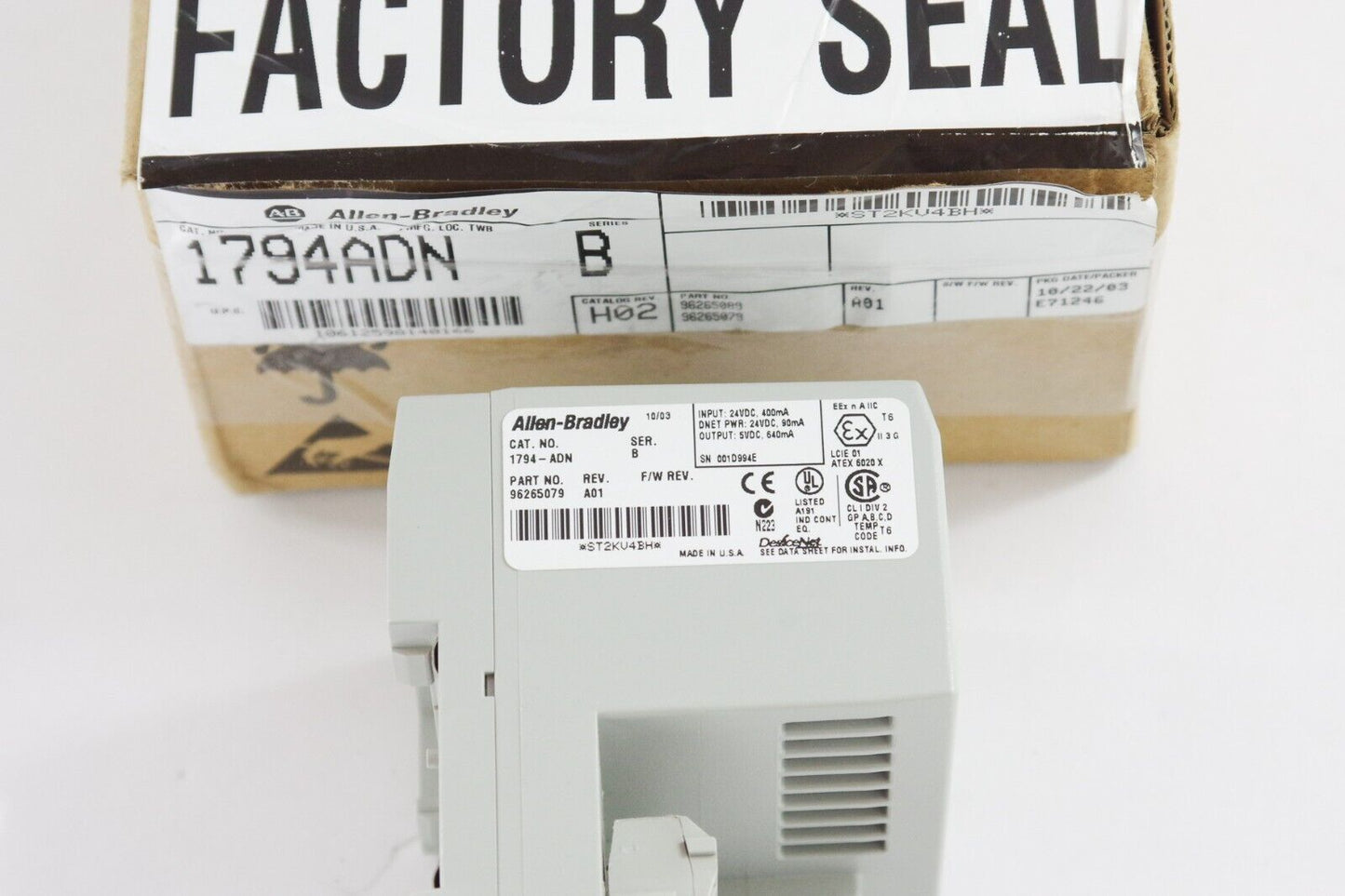 Allen-Bradley 1794-ADN Series B DeviceNet Adapter FlexLogix