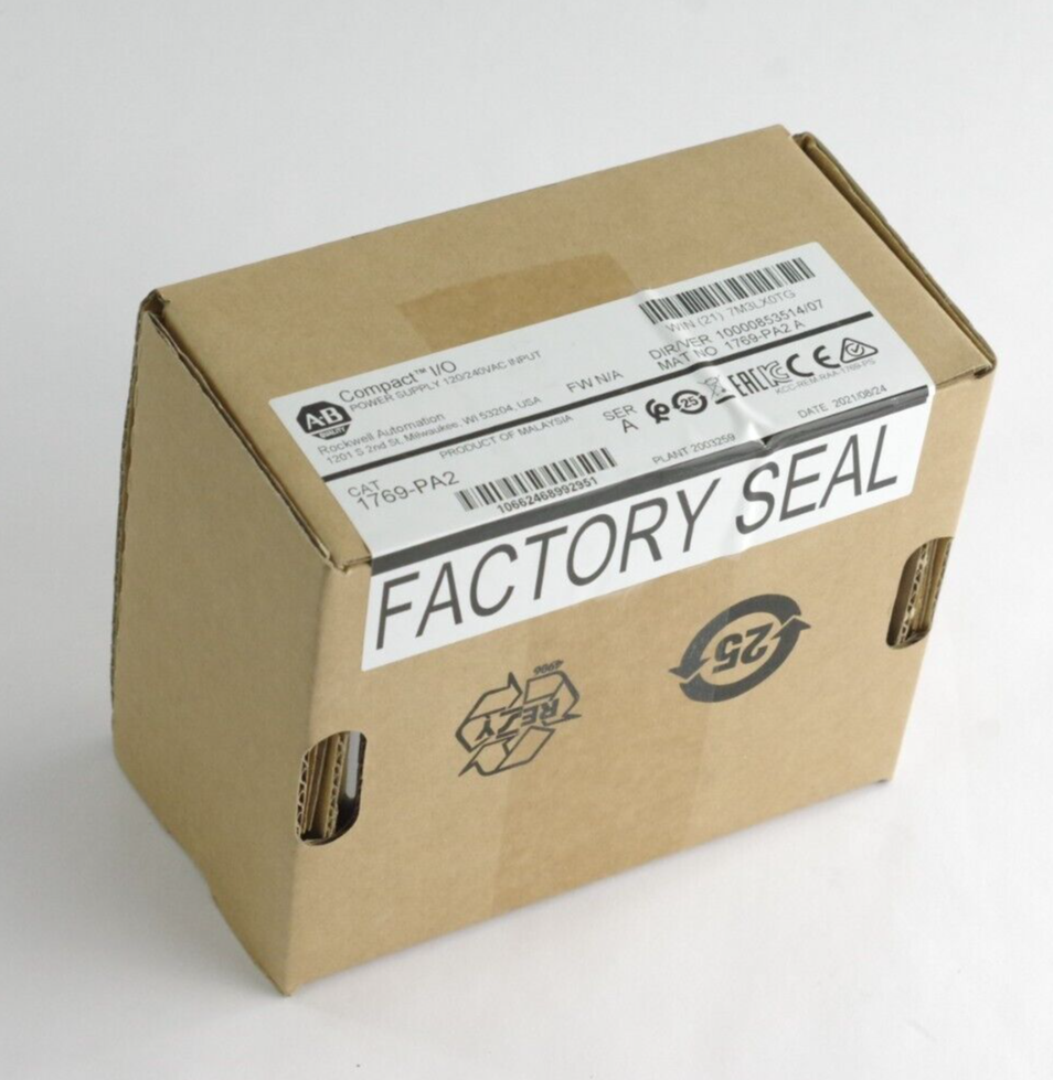 Allen Bradley 1769-PA2 Ser A Power Supply 1769PA2 Sealed Surplus