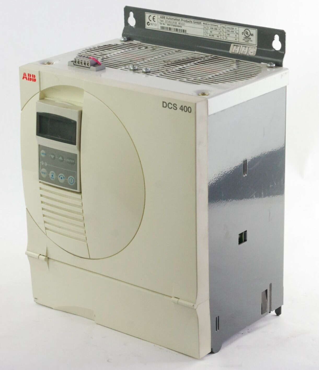 ABB DCS402.0100 REV.A.1 DC Drive DCS400 82-100 AMP 230-500 DCS4020100