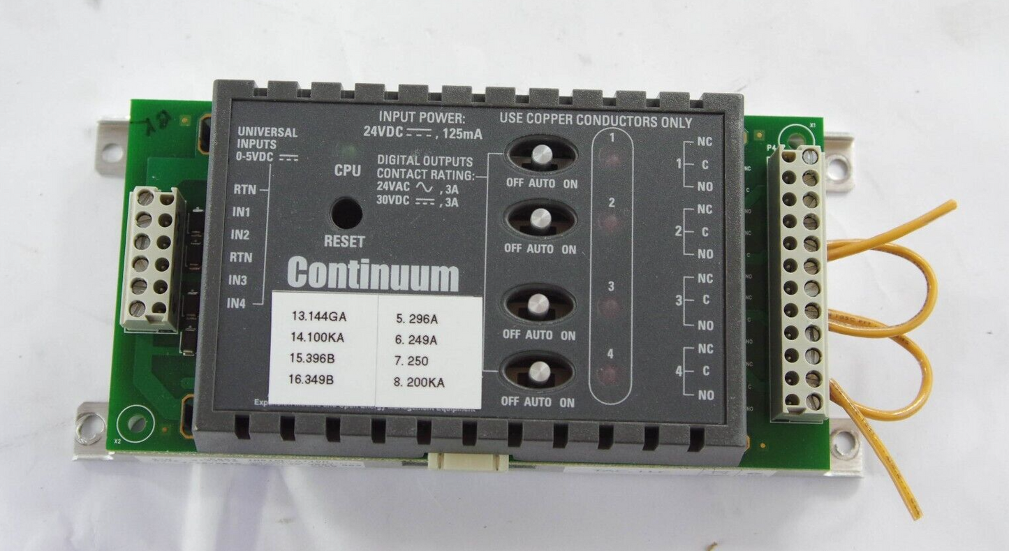 Schneider Electric XPBD4 Andover Continuum Expansion Module 24VDC 125mA