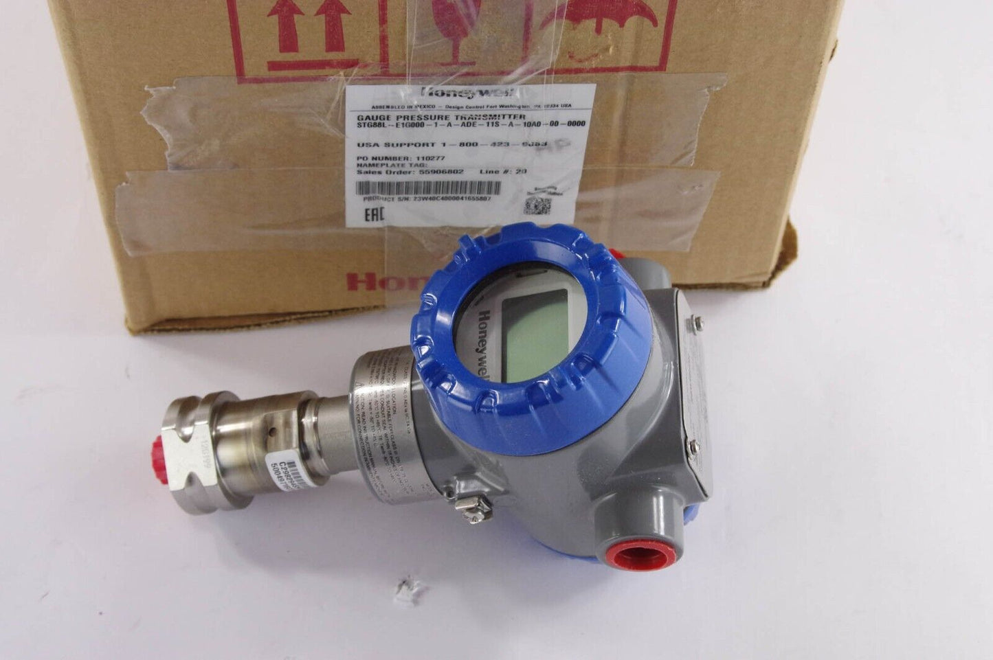 Honeywell ST800 STG88L-E1G000-1-A-ADE-11S-A-10A0-00-0000 Pressure Transmitter