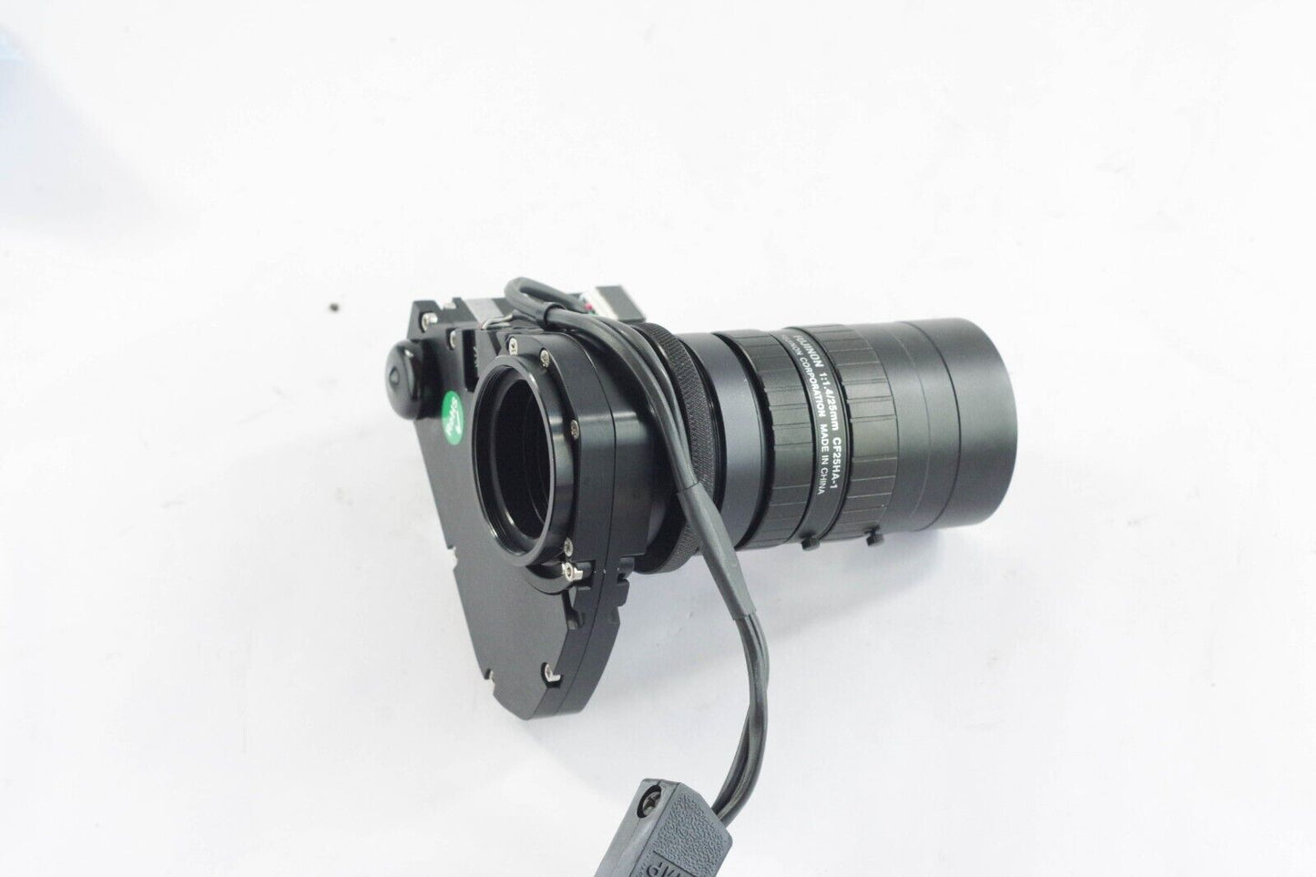 Fujinon CF25HA-1 25mm f/1.4 lens / Sutter Instrument IQ35-2073