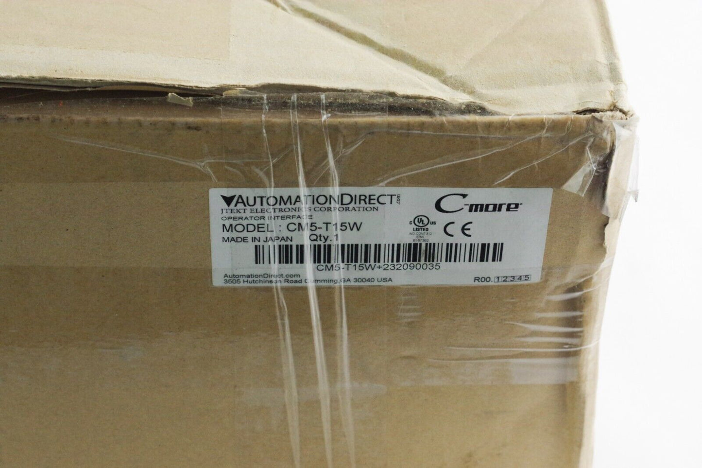 Automation Direct CM5-T15W / CM5T15W LCD Interface Panel - Open Box