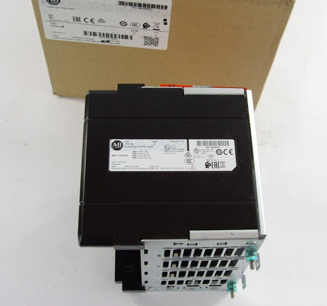 Allen-Bradley 1756-A4 Series C ControlLogix 4-Slot Chassis