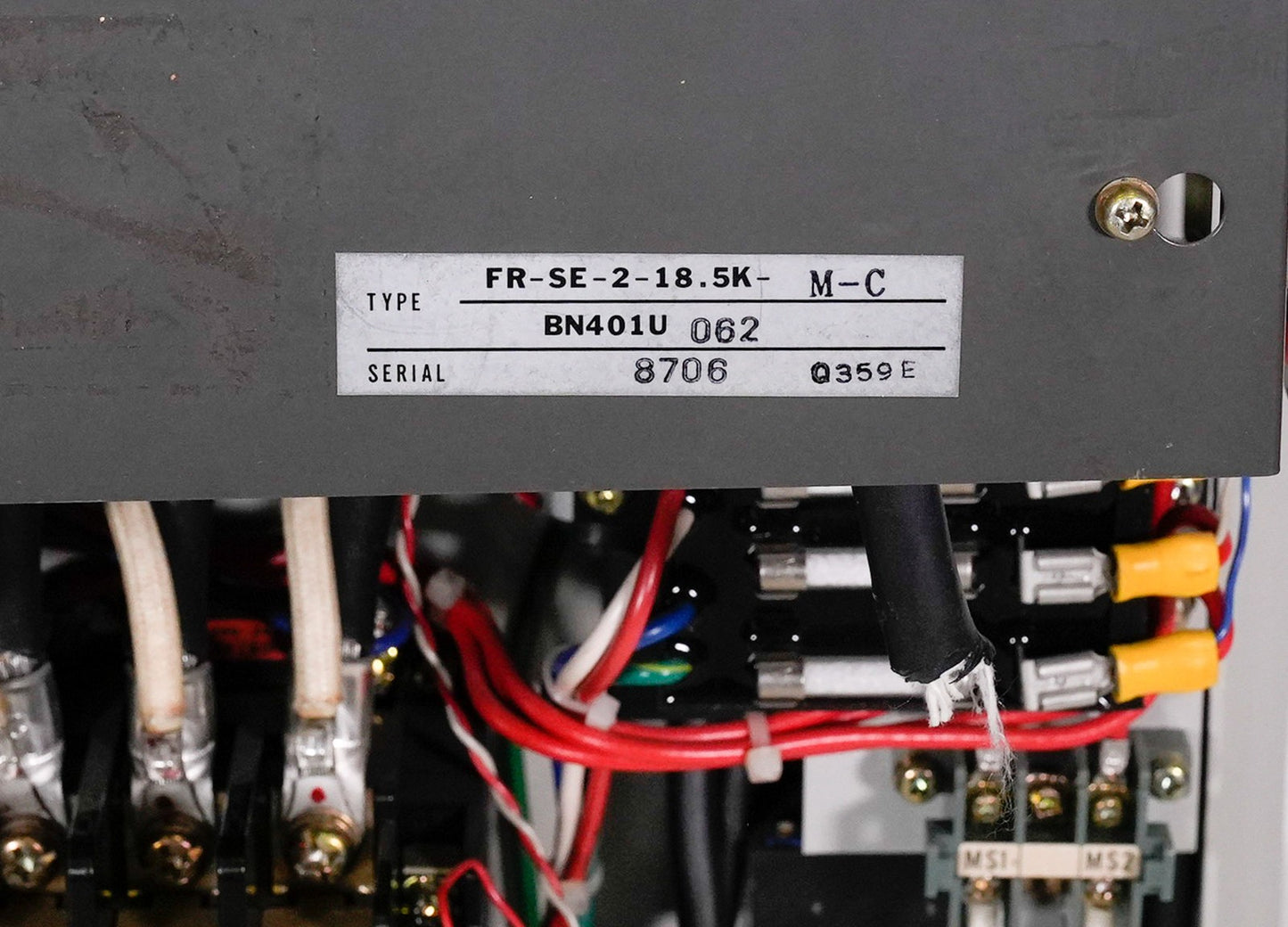 Mitsubishi FR-SE-2-18.5K-M-C Drive FRSE2185KMC Freqrol Controller FR-SE-2-18.5K