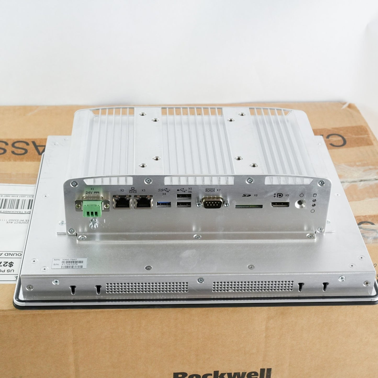 Allen Bradley 6200P-12WS3C1 VERSAVIEW 5400 Box Panel PC Win 10 12WS3A1 / 12WS3B1