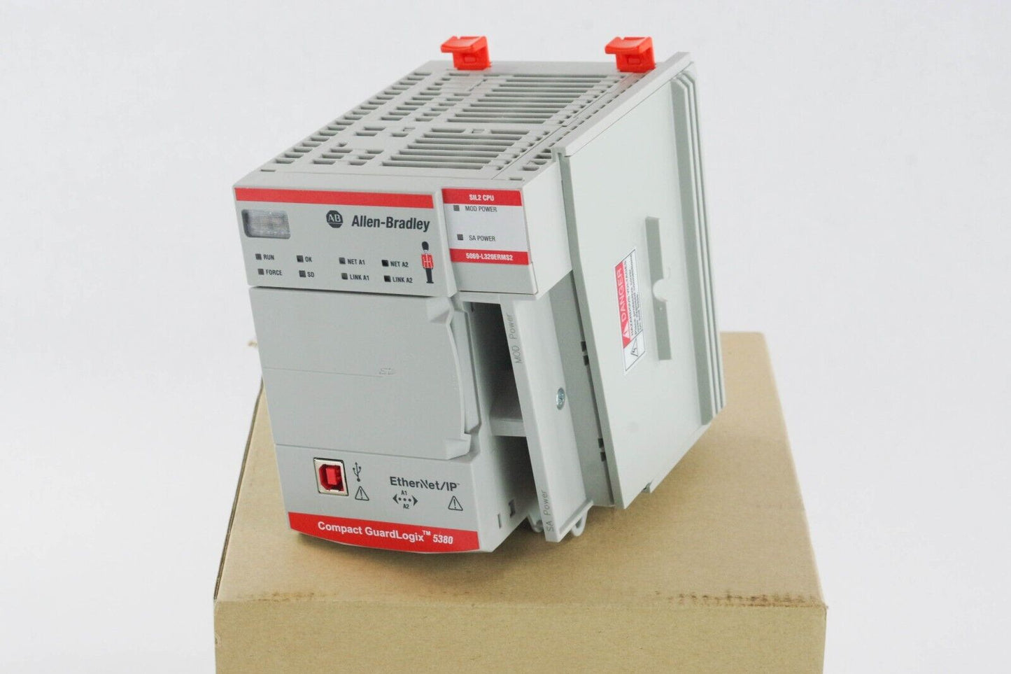 2020 Allen Bradley 5069-L320ERMS2 /B SIL2 2.0/1.0M Motion Controller - Gray/Standard