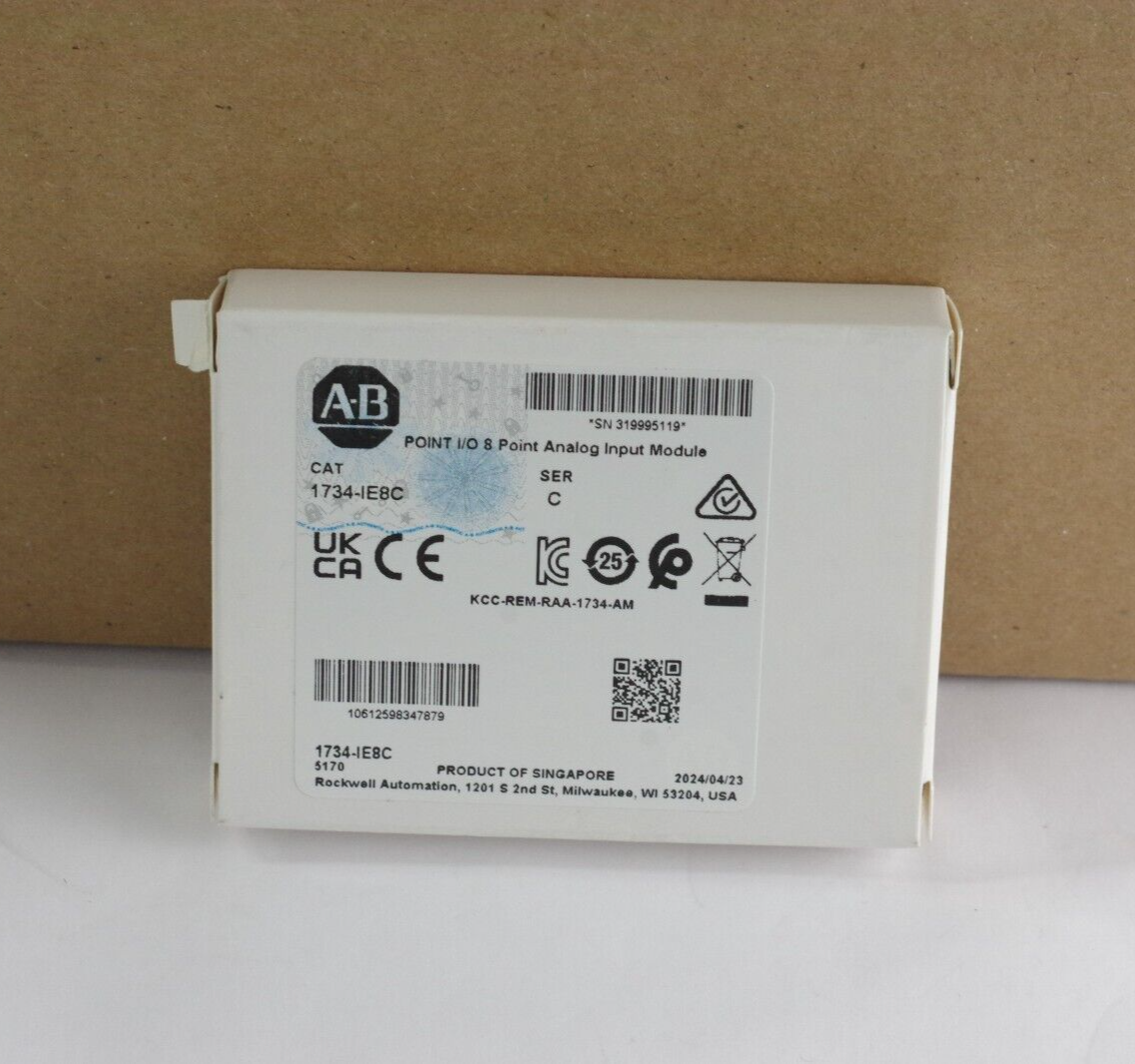Allen Bradley 1734-IE8C /C Point I/O 8 Point Analog Input Module Sealed Surplus