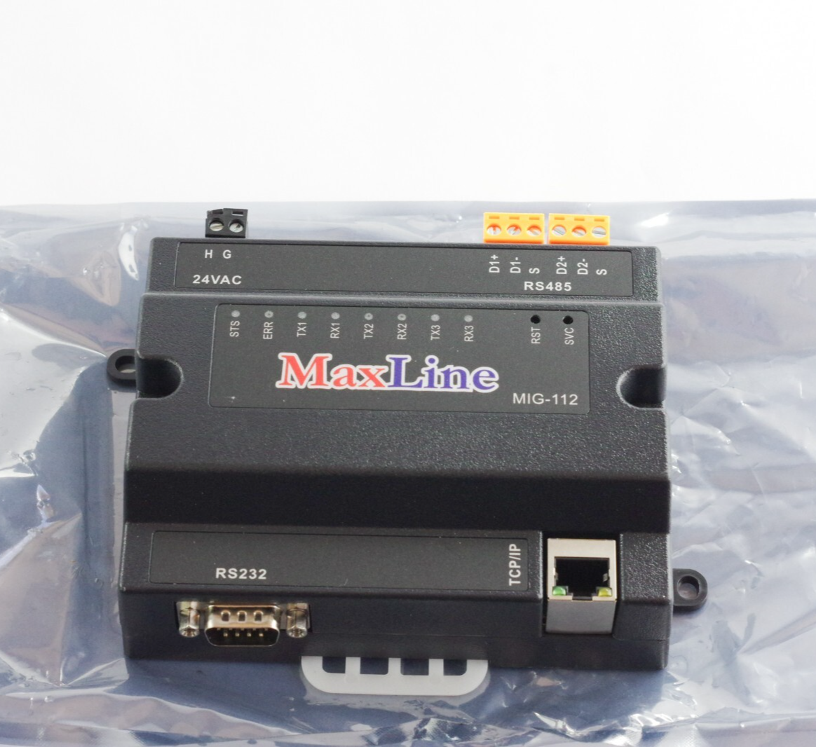MaxLine MIG-112-RS232 / MIG112RS232 Open Energy Management- Without Original Box