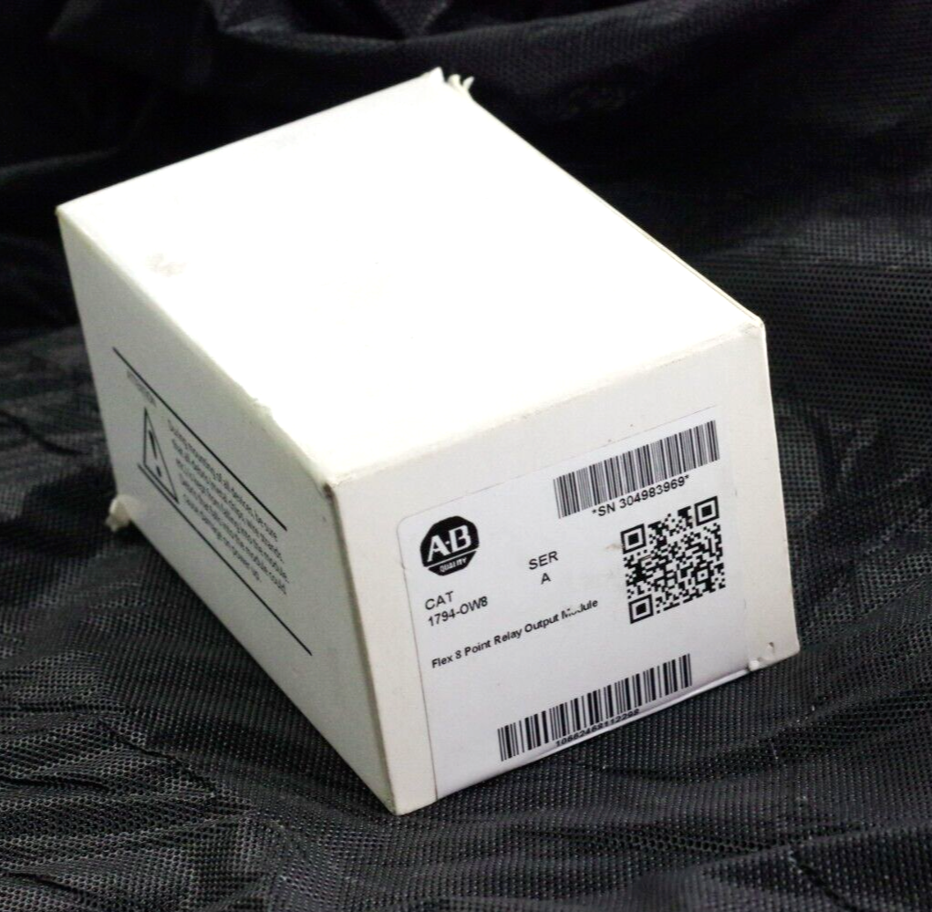 Allen Bradley 1794-OW8 Ser A Flex 8 Point Relay Output Module Sealed Surplus