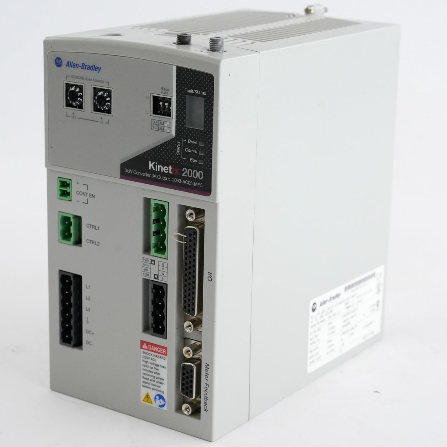 Allen Bradley 2093-AC05-MP5 Kinetix 2000 3-Phase Servo Drive - NJT Refurbished