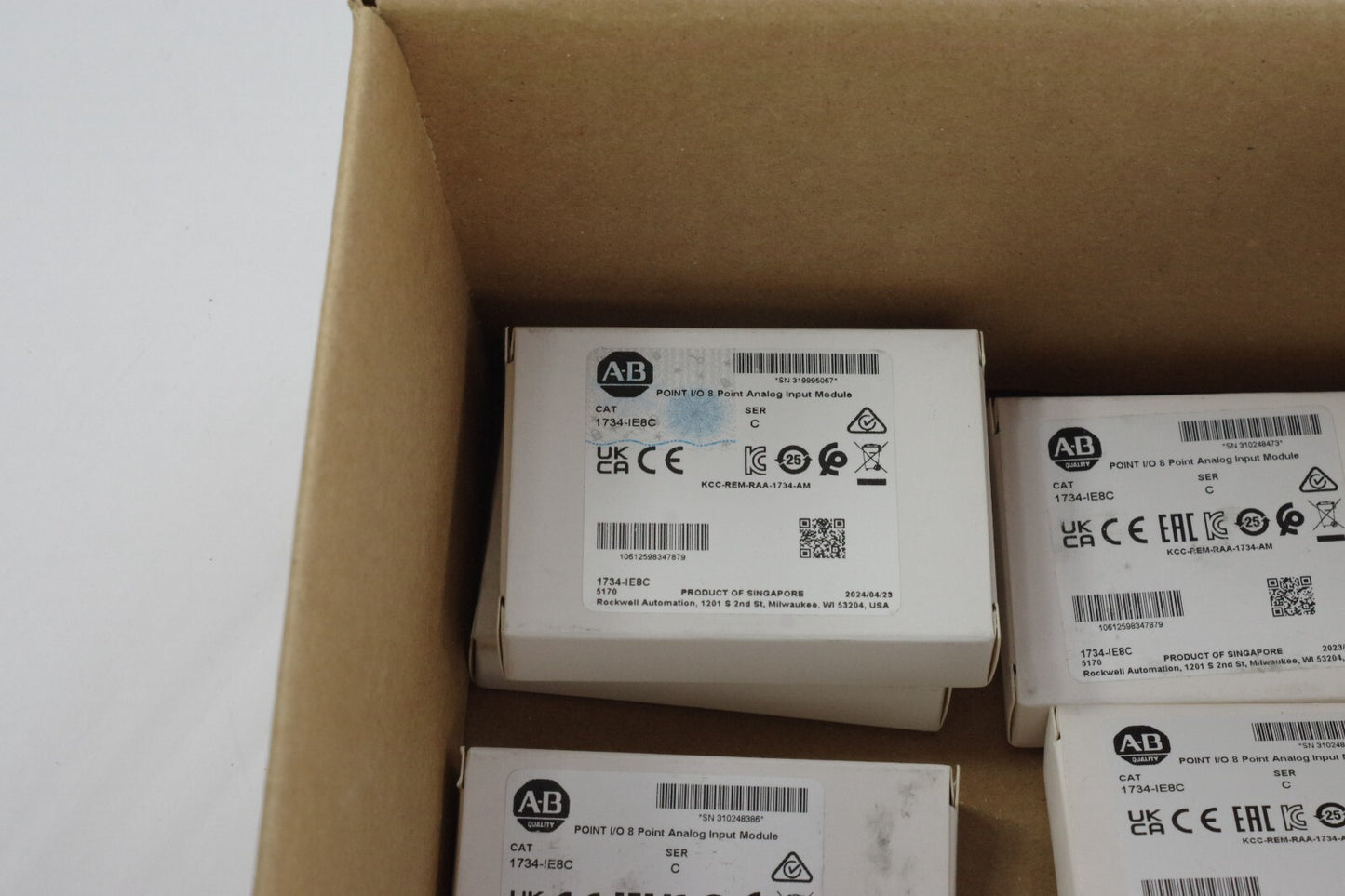 Allen Bradley 1734-IE8C /C Point I/O 8 Point Analog Input Module Sealed Surplus