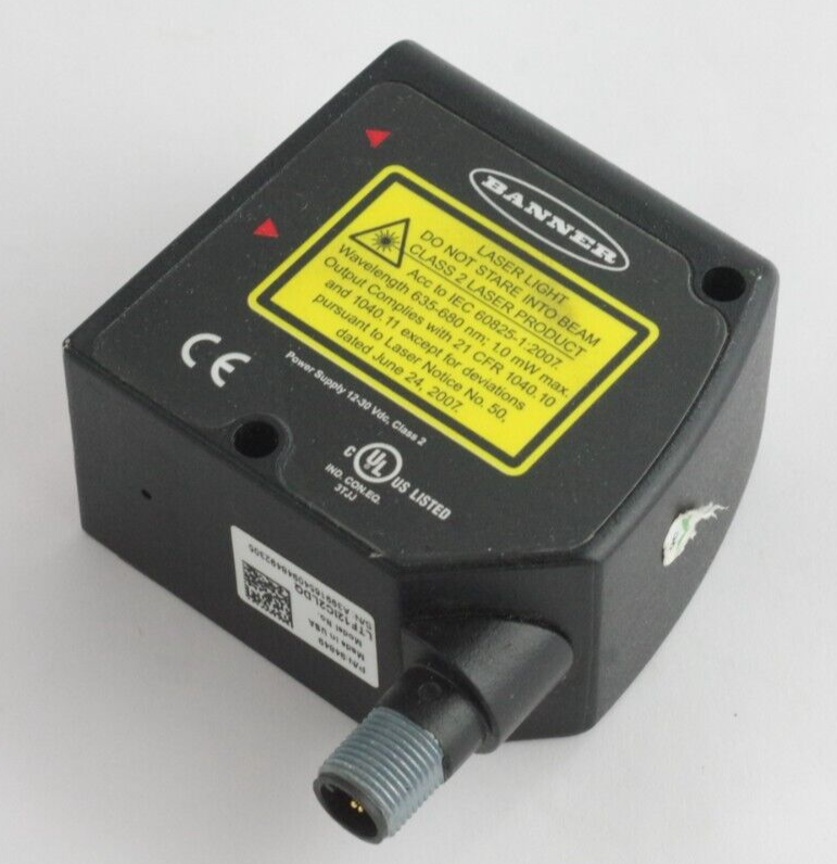 Banner Engineering LTF12IC2LDQ PN-94849 Laser Diffuse Time-Of-Flight Sensor