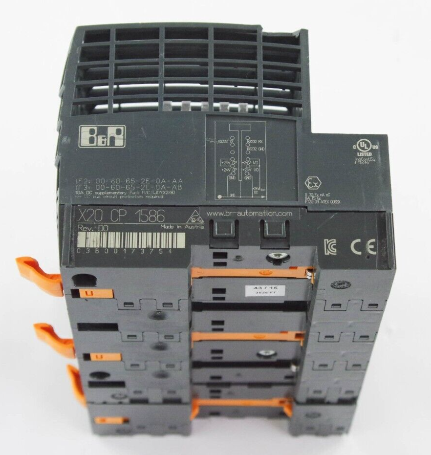 B&R Automation X20 CP 1586 / X20CP1586 / X20-CP-1586 CPU Module