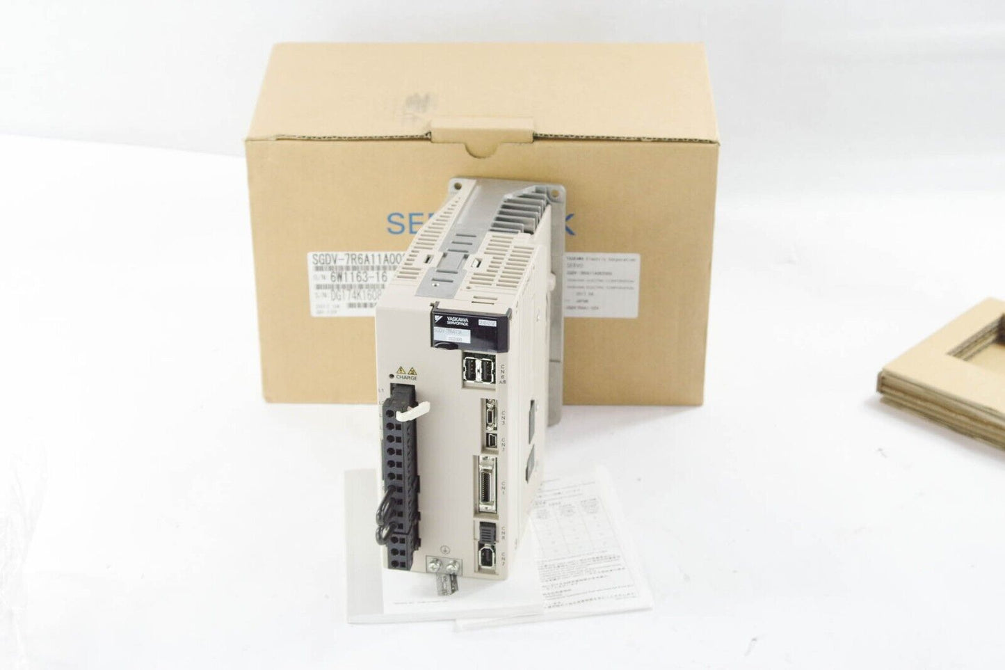 YASKAWA ELECTRIC SGDV-7R6A11A002000 SERVOPACK 6W1163-16 - Open Box
