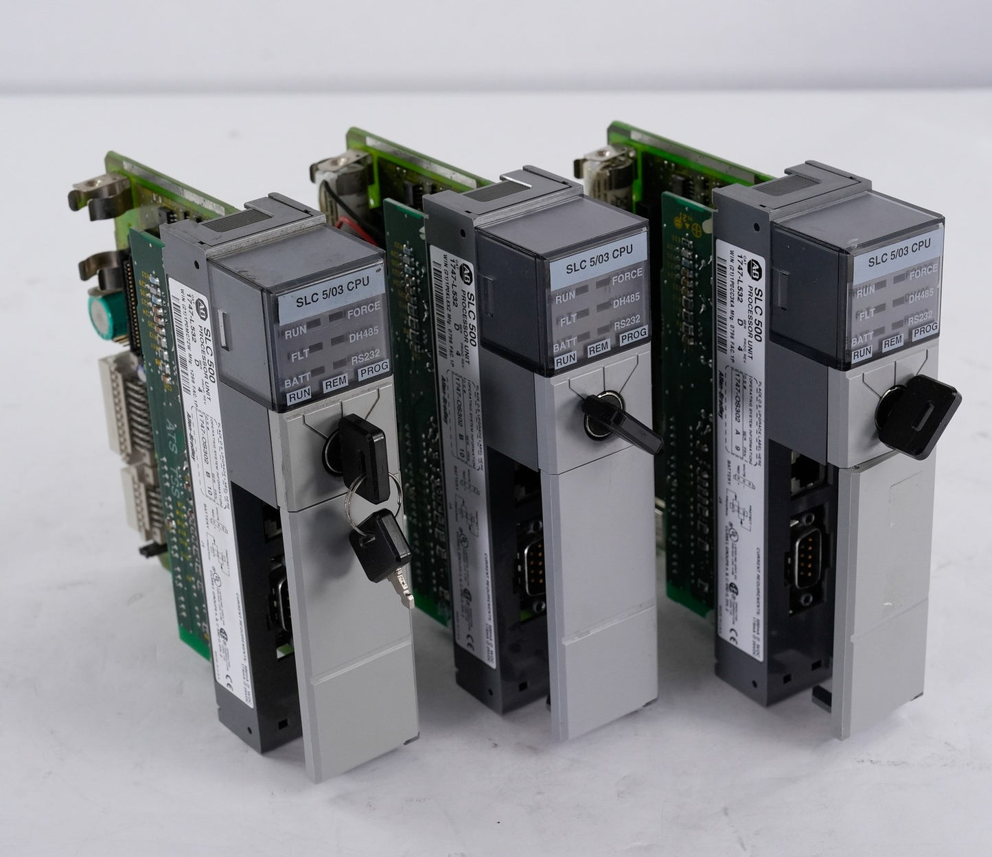 Allen Bradley 1747-L532 /D Proc. Rev 4 SLC 500 Processor Unit 1747L532 + Key