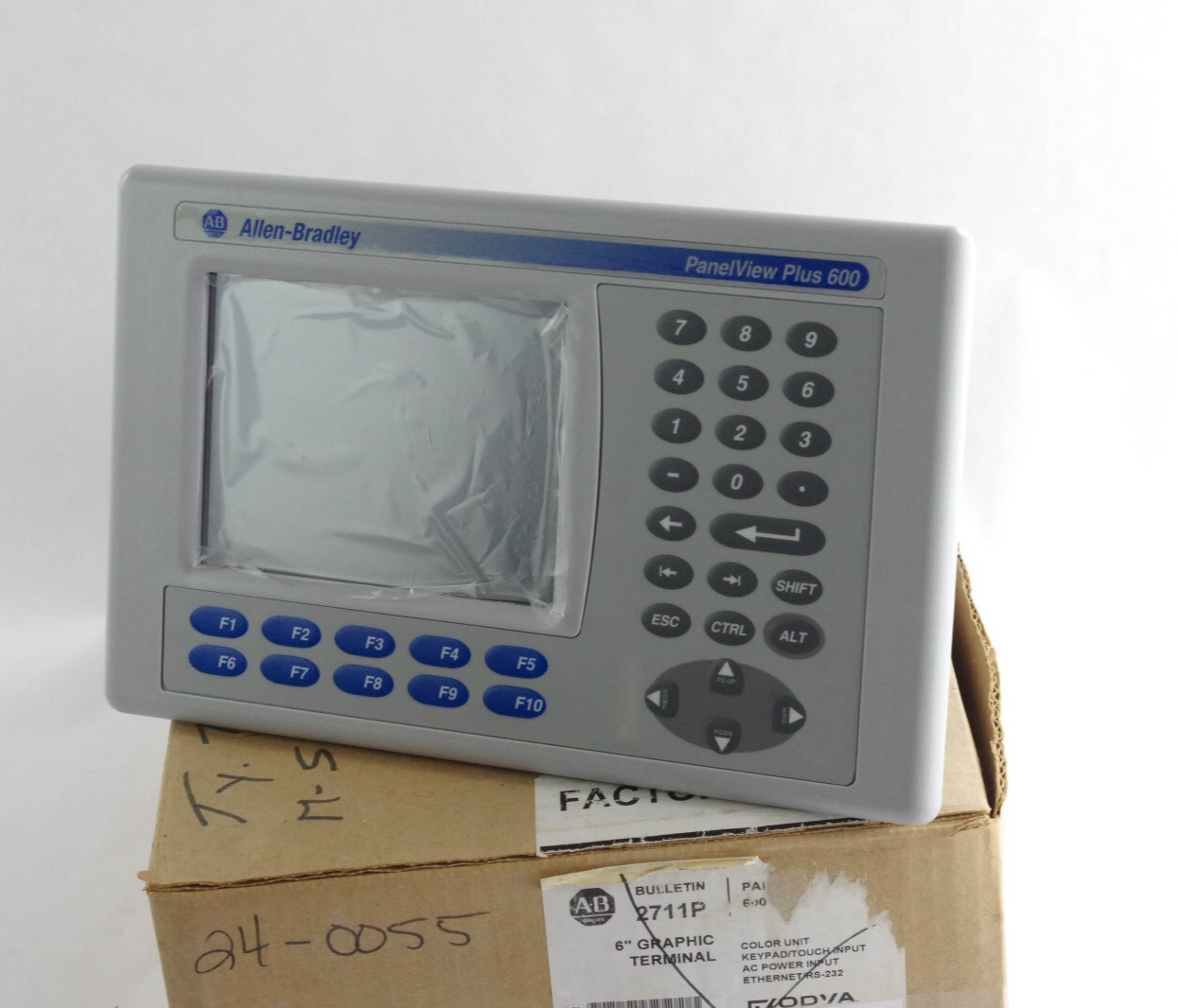 Allen Bradley 2711P-B6C3A /B RN3 Panelview Plus 600 / 2711P-B6C3AX Refurbished
