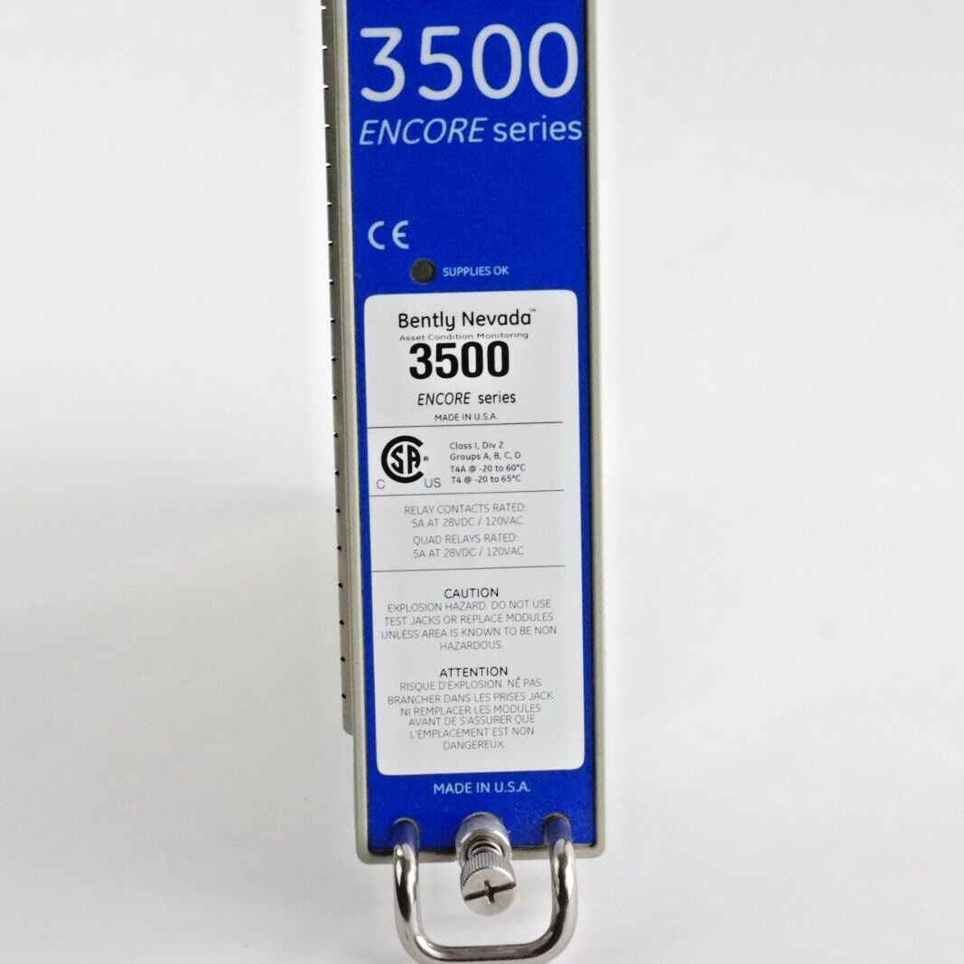 Bentley Nevada 3500/15E AC Power Supply Encore Series 3500 / 15E