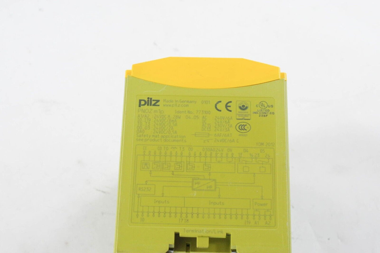 Pilz PNOZ m1p Safety Relay 24 VDC PNOZm1p 773100