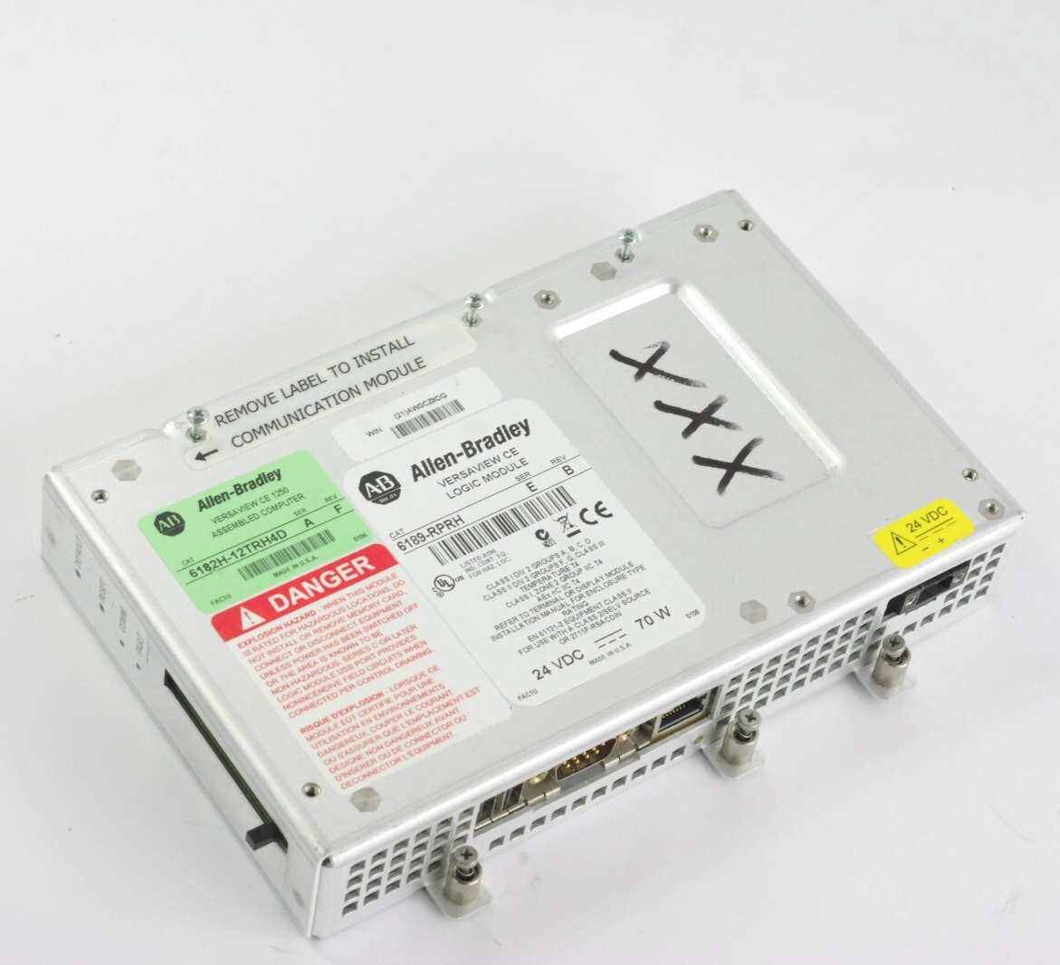 Allen Bradley 6189-RPRH /E Rev B VersaView CE Logic Module - For Parts