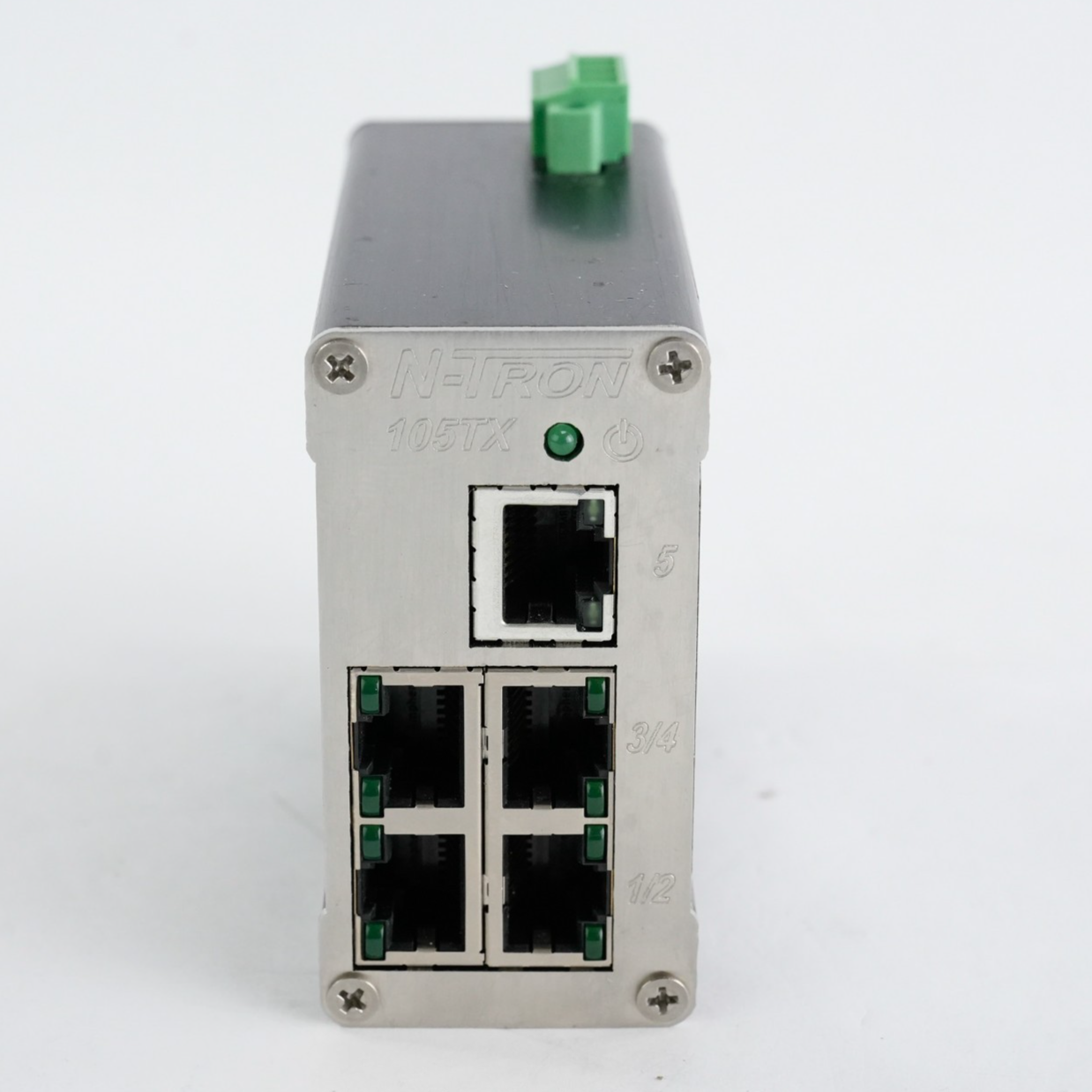 N-Tron 105TX 5 Port Ethernet Switch 10-30V 215mA Gleichstromeingang