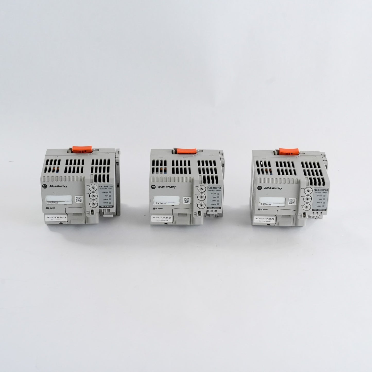 Allen Bradley 5094-AENSFPR Ser A Flex 5000 I/O Ethernet/IP SFP Adapter Module