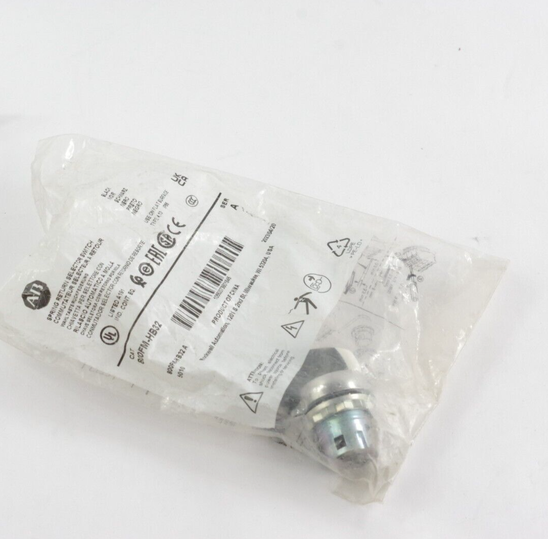 Allen Bradley 800FM-HB32 Ser A Selector Switch 800FMHB32 - Sealed Surplus