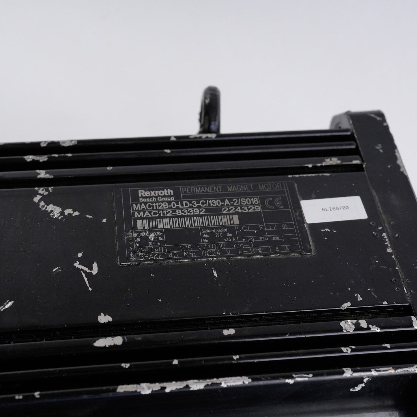 Rexroth Bosch Brushless Servo Motor MAC112B-0-LD-3-C/130-A-2/S018 MAC112B0LD3C