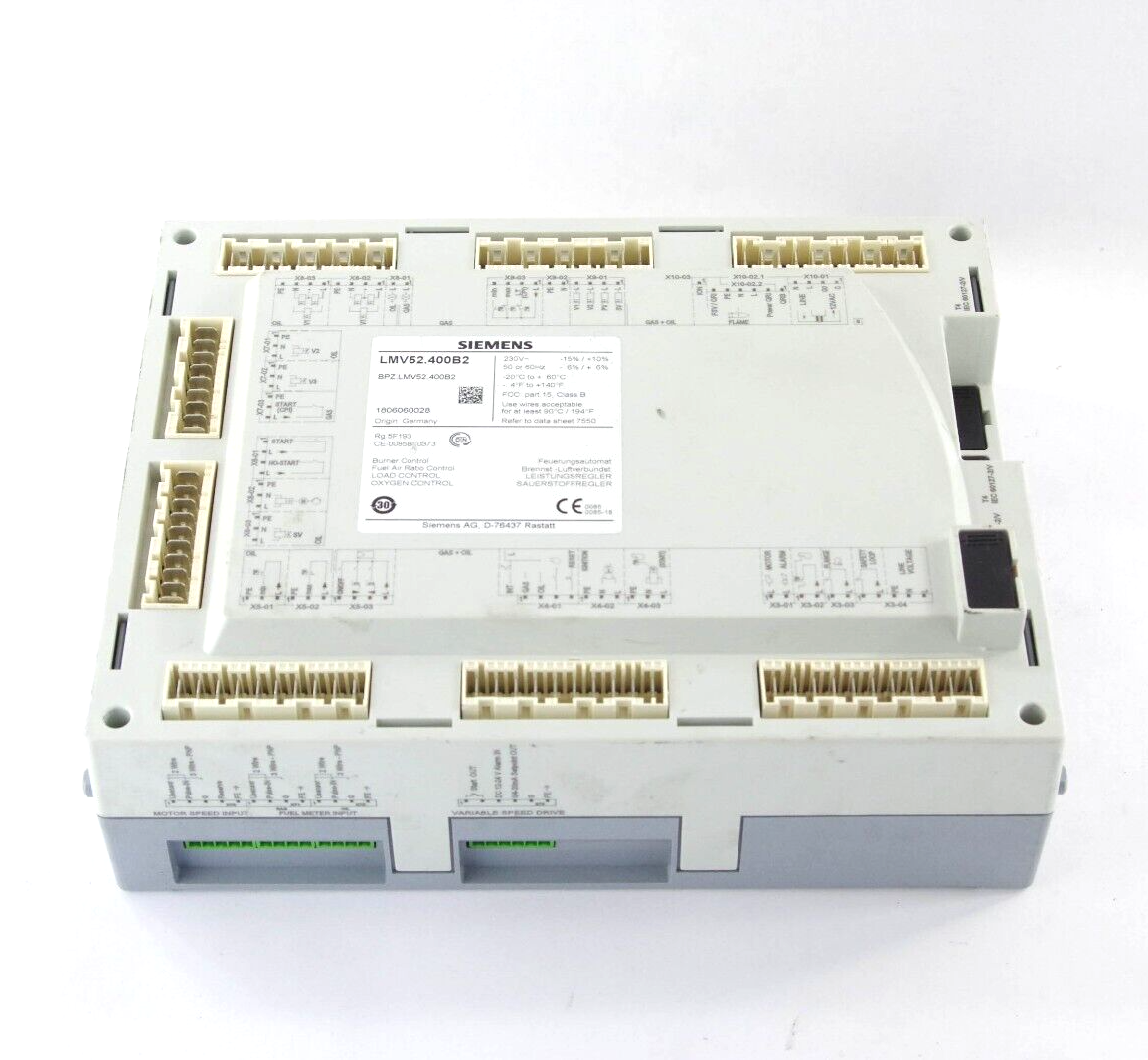 Siemens LMV52.400B2 / LMV52400B2 Burner Management System Fuel Air Ratio Control