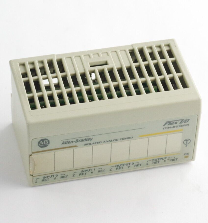 Allen Bradley 1794-IF2X0F2I Ser A F/W REV. F REV A01 Flex I/O Isolated Analog