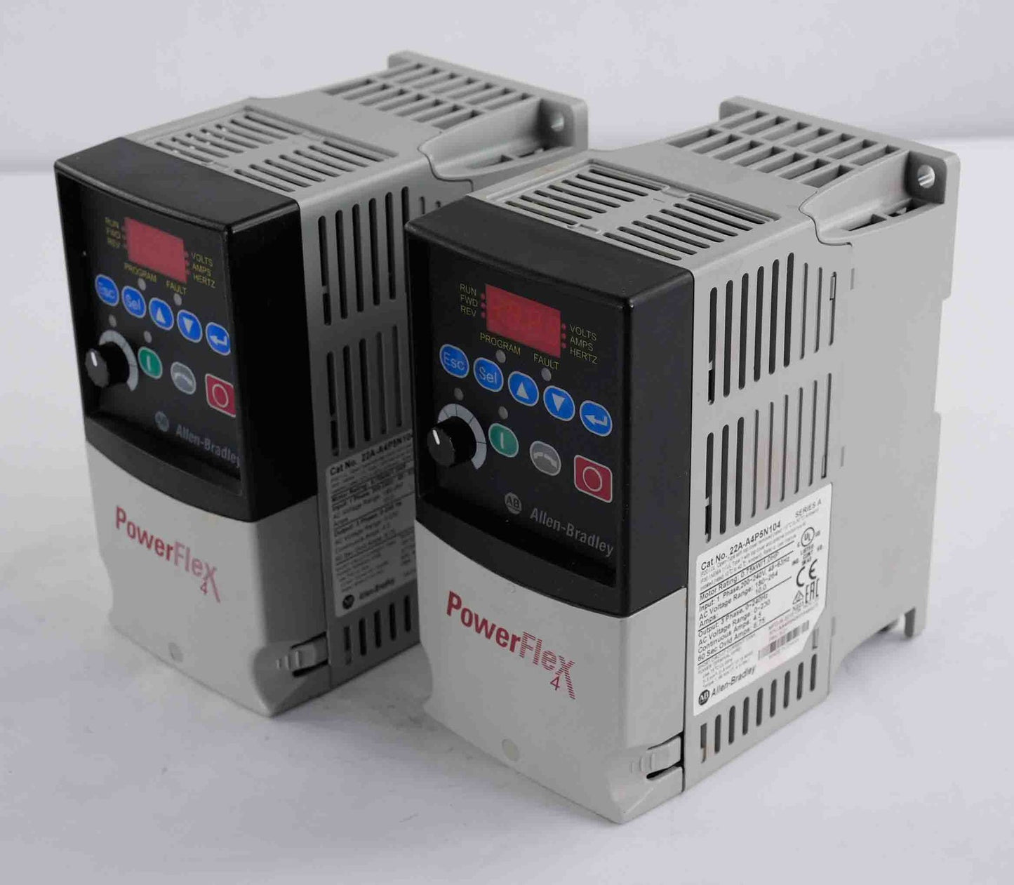 Allen Bradley 22A-A4P5N104 /A PowerFlex 4 AC Drive 1HP 0.75kW 22AA4P5N104