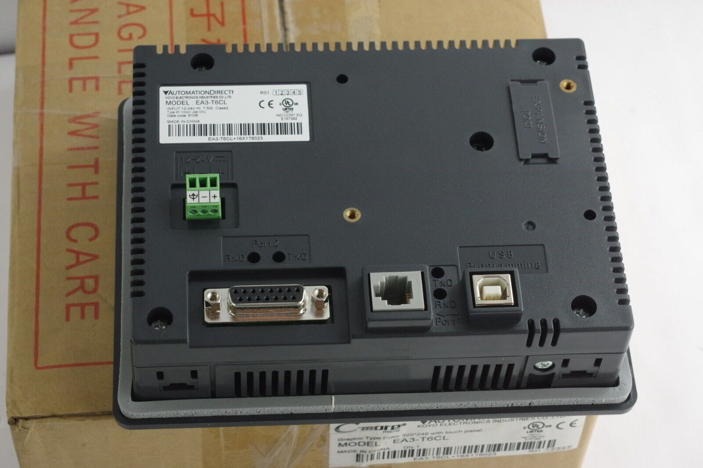 Automation Direct EA3-T6CL Operator Panel 6" 320x240 EA3T6CL