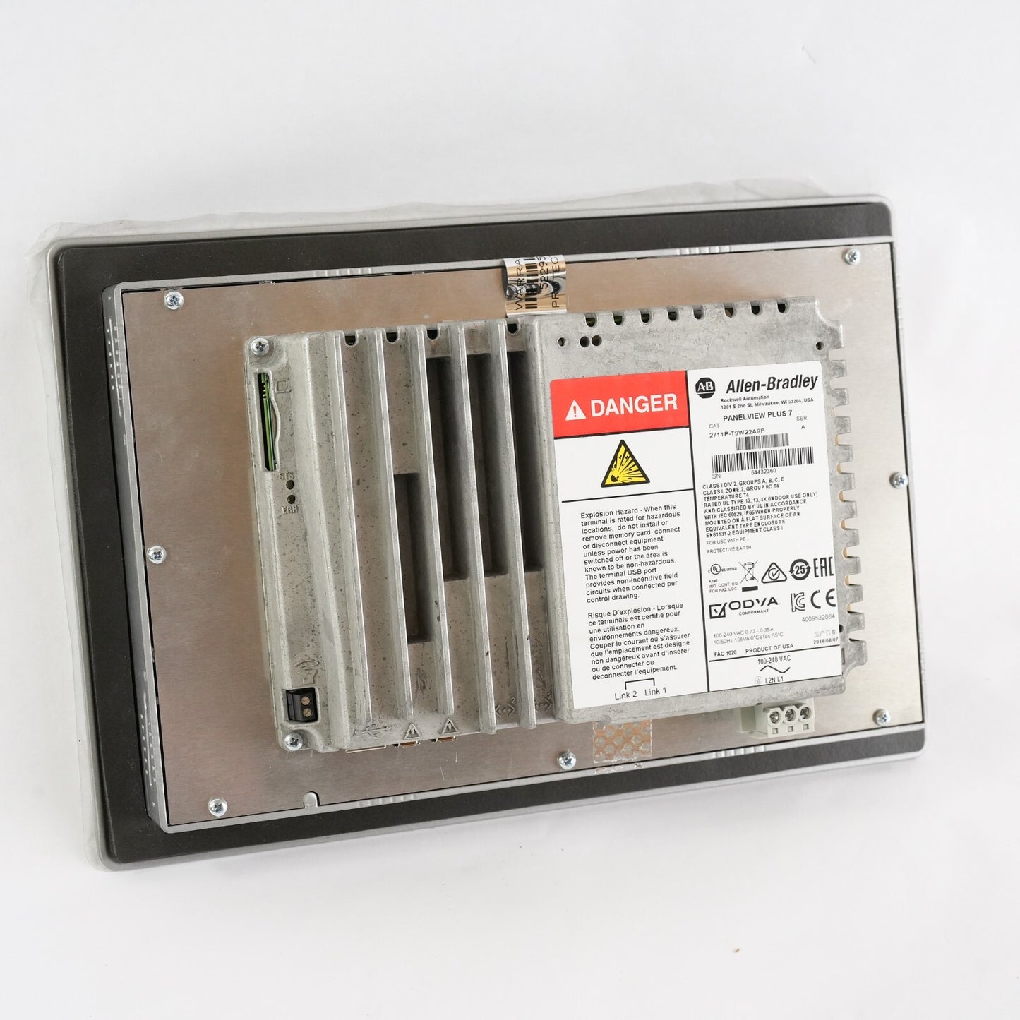 Allen Bradley 2711P-T9W22A9P /A PanelView Plus 7 Color - Without Original Box
