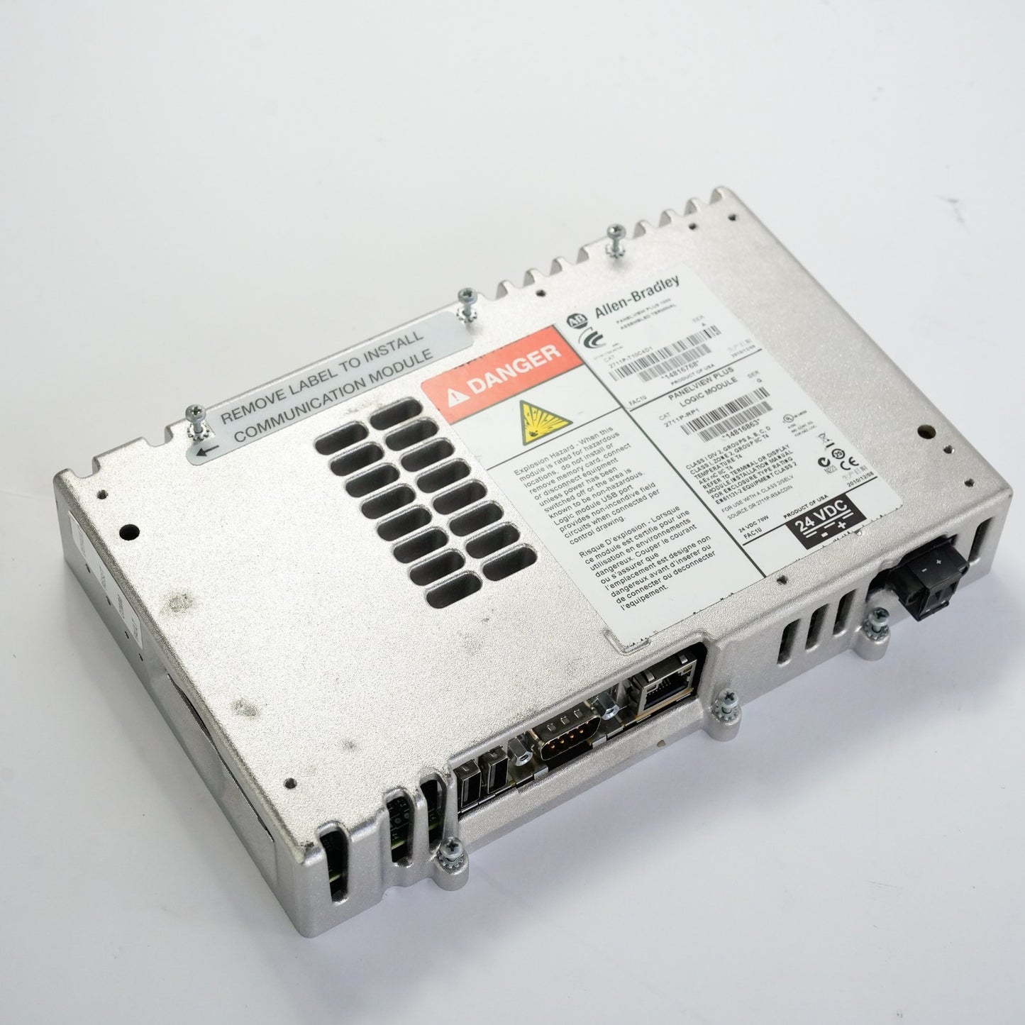 Allen Bradley 2711P-RP1 /G PanelView Plus Logic Module 2010 2711PRP1