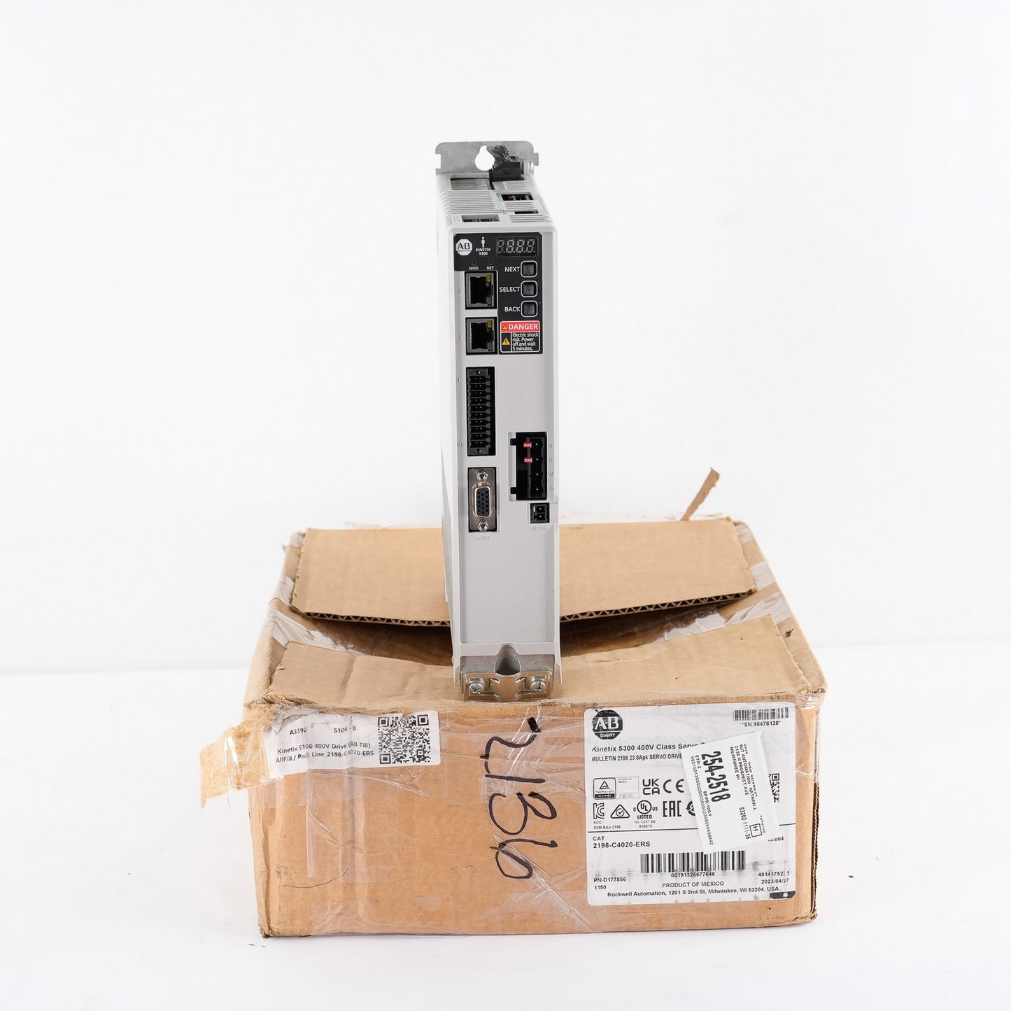 Allen Bradley 2198-C4020-ERS /A Kinetix 5300 Servo Drive 400V 2198C4020ERS