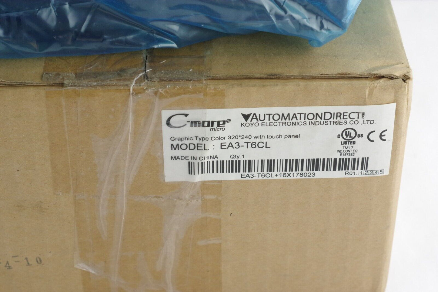 Automation Direct EA3-T6CL Operator Panel 6" 320x240 EA3T6CL