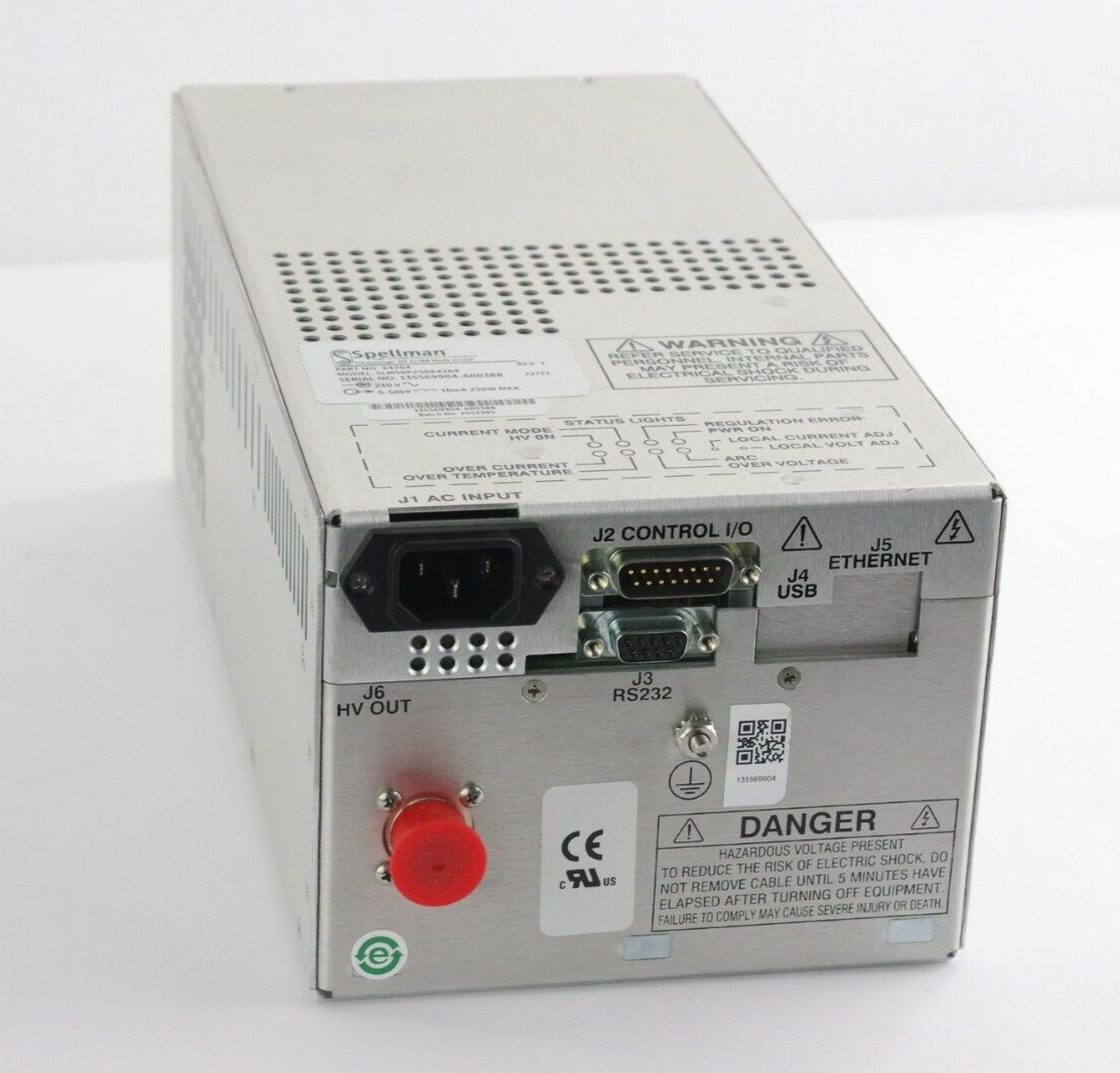 Spellman X4264 High Voltage Power supply Generator 200W Rev T 230V 50kW 250W