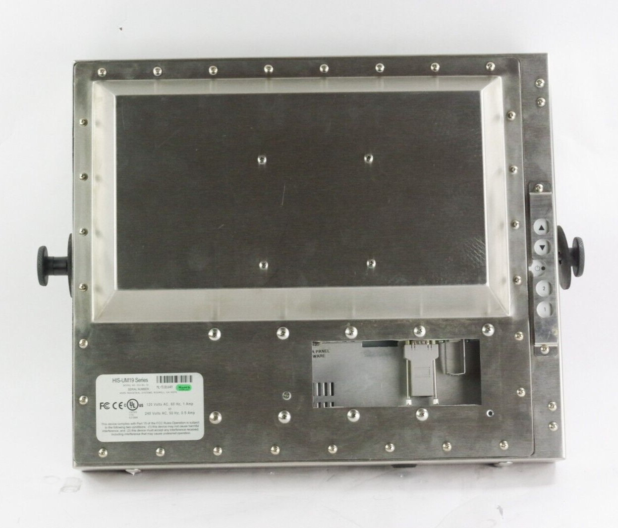 Hope Industrial Systems HIS-UM19 Touchscreen Monitor HIS-WL 19 Stainless