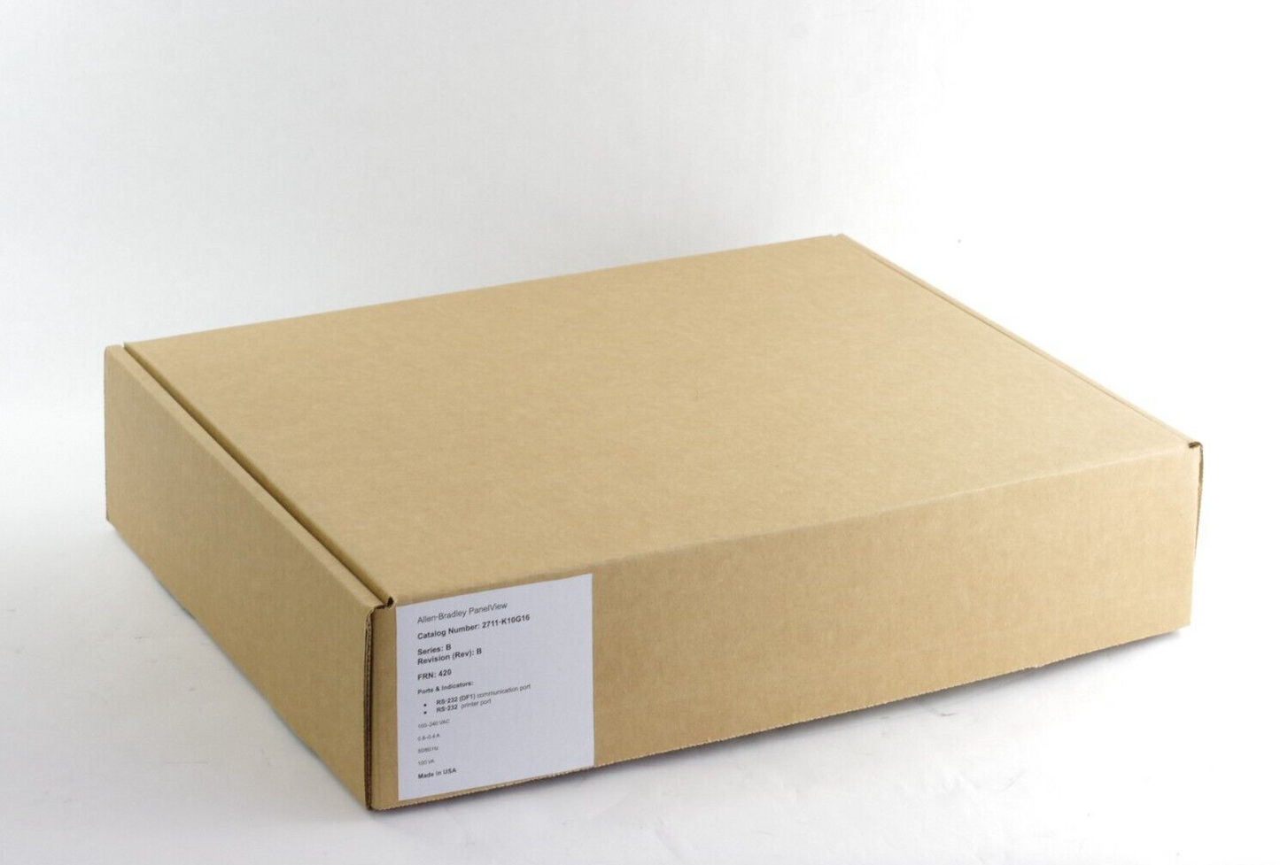 Allen Bradley 2711-K10G16 Ser B Rev B FRN 4.20 Panelview 1000 - Refurbished