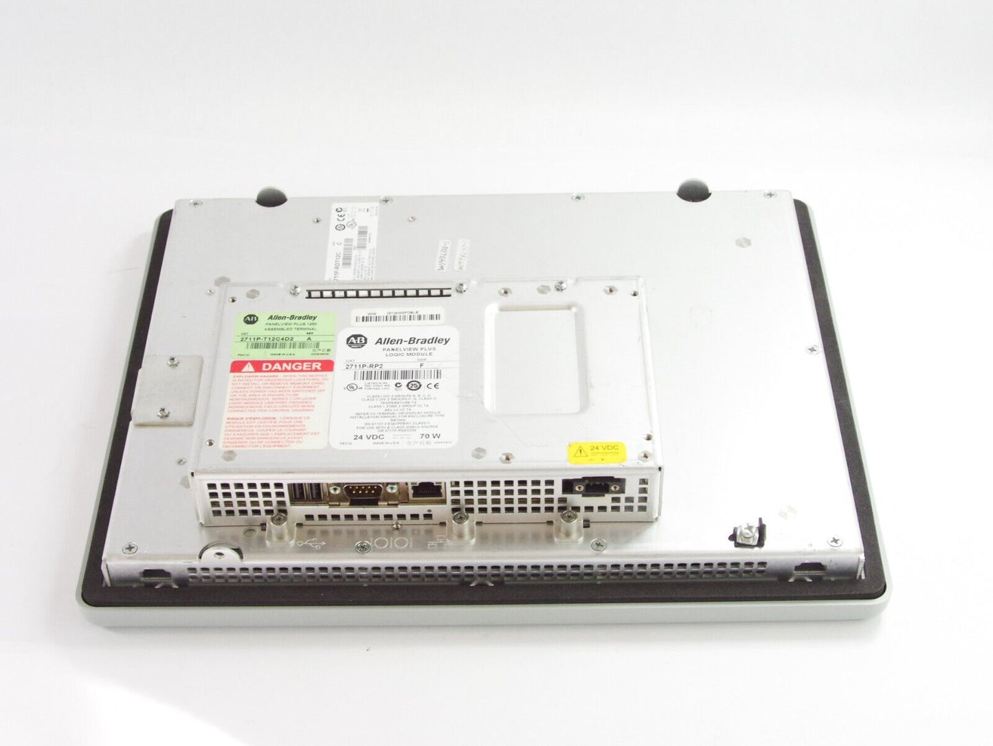 Allen Bradley 2711P-T12C4D2 /A PanelView Plus 1250 Color / 2711P-RP2 F RDT12C C