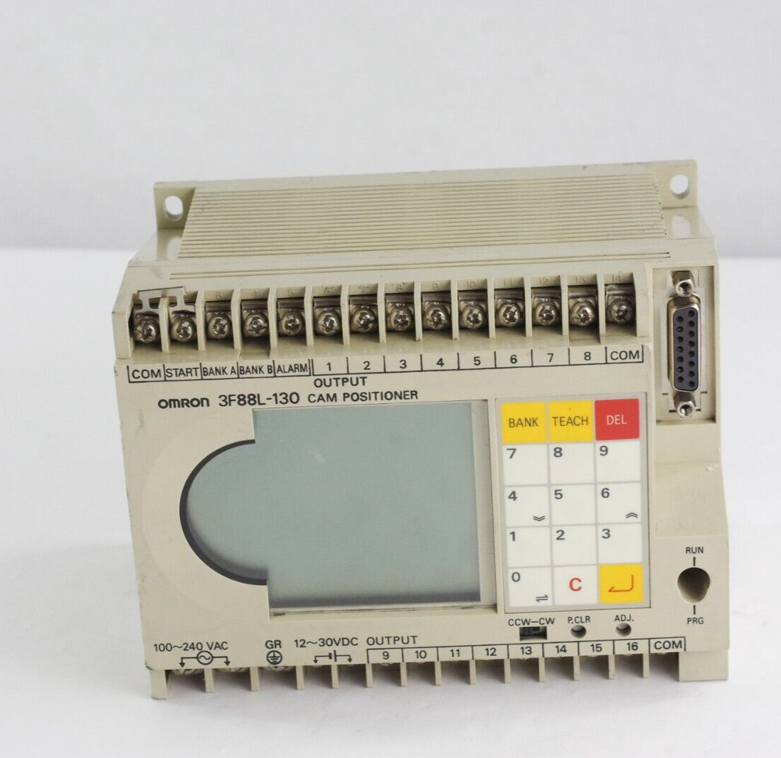 Omron 3F88L-130 Cam Positioner 3F88L130