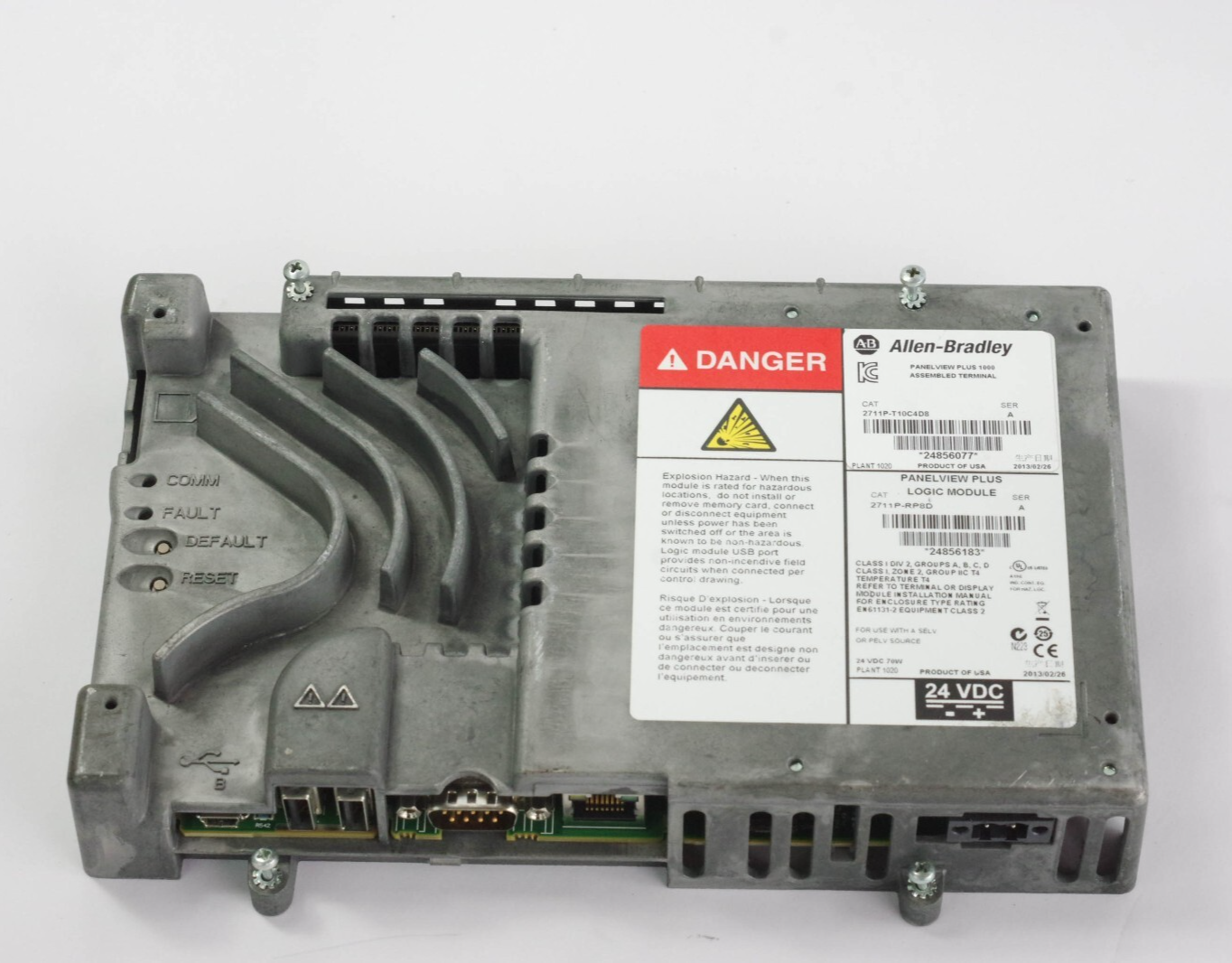 Allen Bradley 2711P-RP8D /A PanelView Plus Logic Module - Refurbished