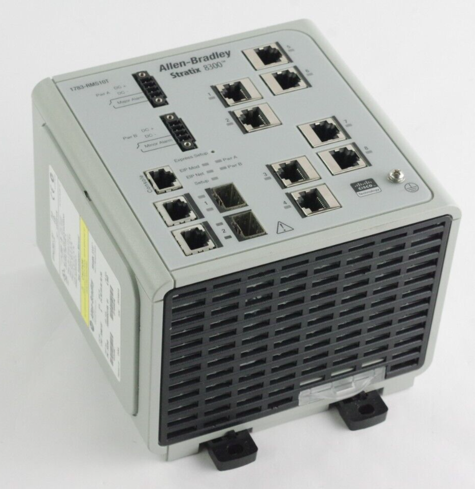 Allen Bradley 1783-RMS10T Ser A Stratix 8300 Ethernet Switch PN-50260 Rev. 4.002