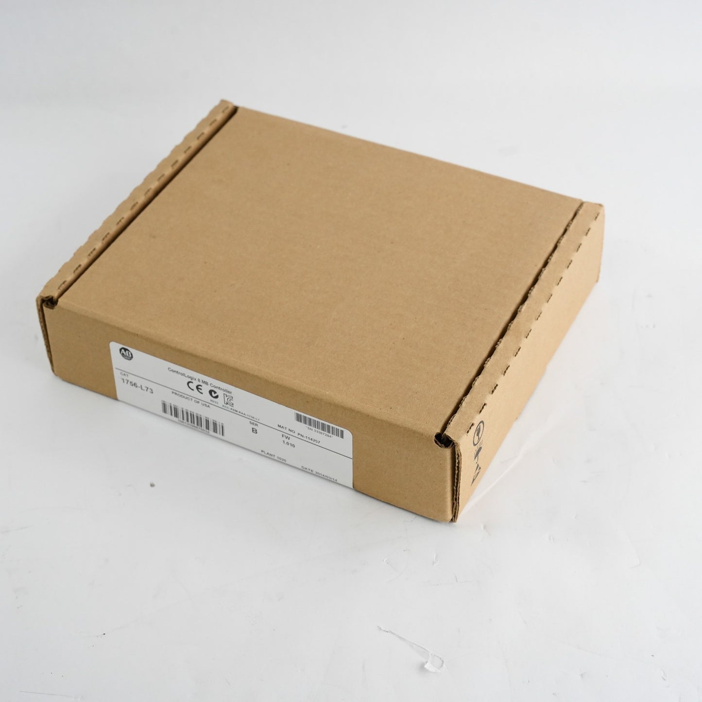 Allen Bradley 1756-L73 /B FW 1.010 Controllogix 8MB Controller - Sealed Surplus