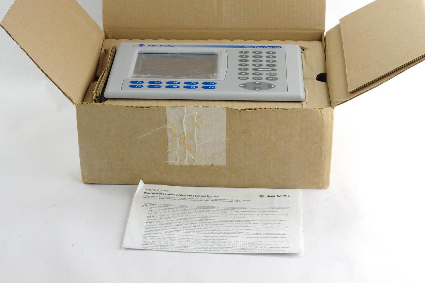 Allen Bradley 2711P-B6C3A /B RN3 Panelview Plus 600 / 2711P-B6C3AX Refurbished