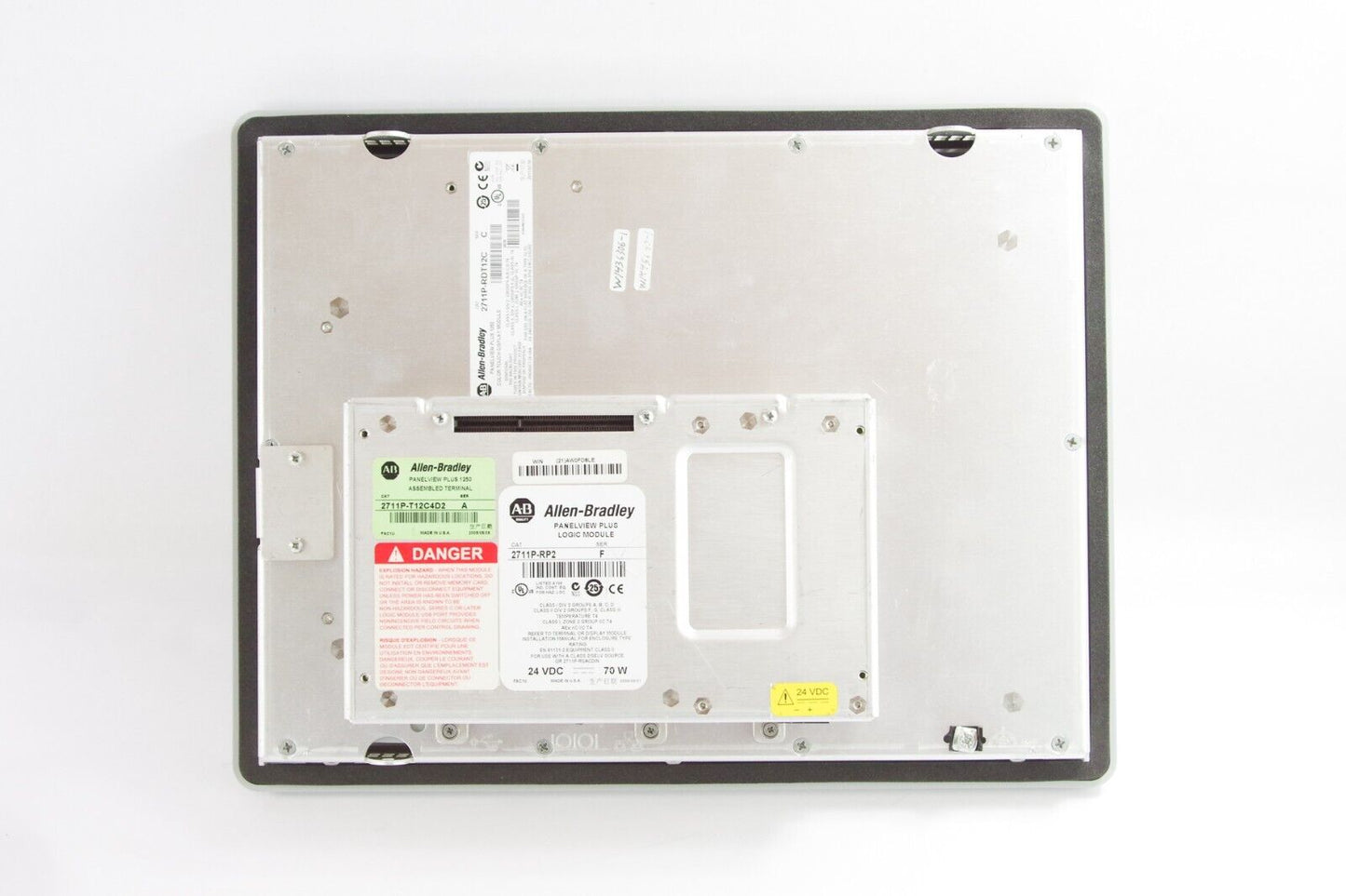 Allen Bradley 2711P-T12C4D2 /A PanelView Plus 1250 Color / 2711P-RP2 F RDT12C C