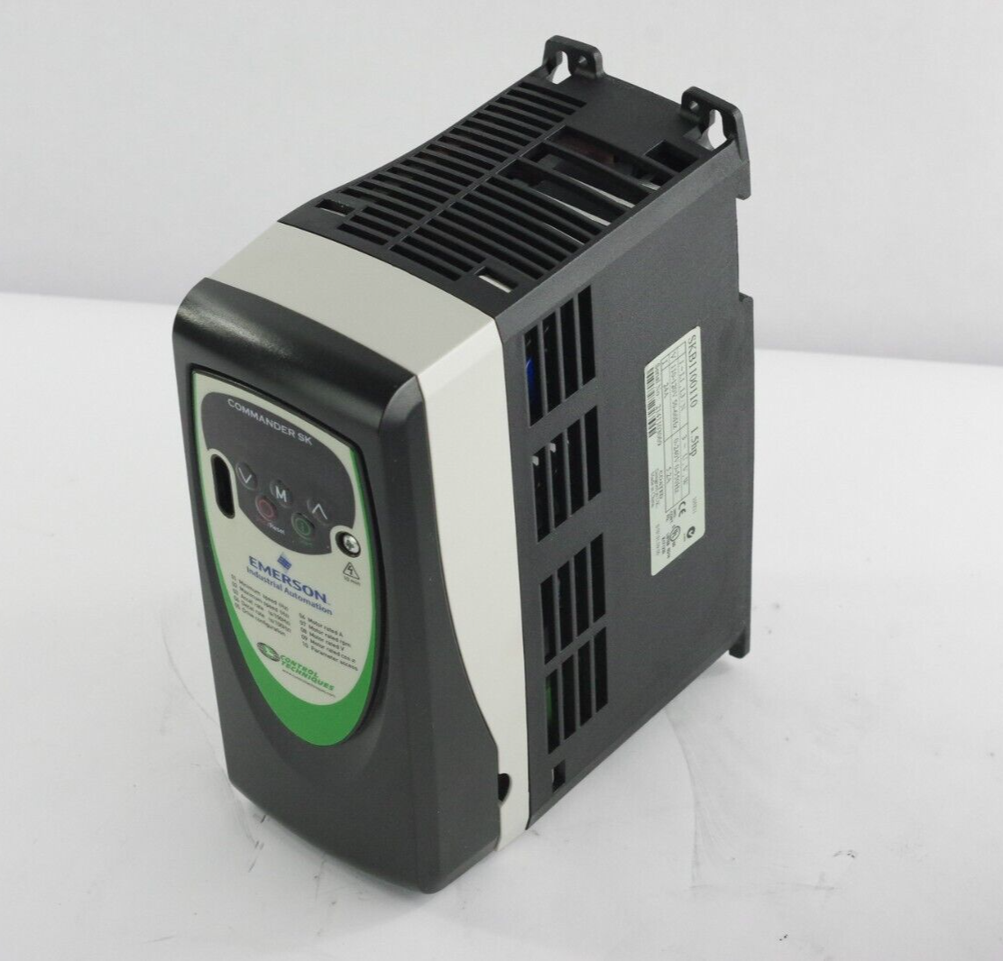 Emerson SKB1100110 Commander HSK 1.5Hp 0-240V 0-550Hz Inverter Drive
