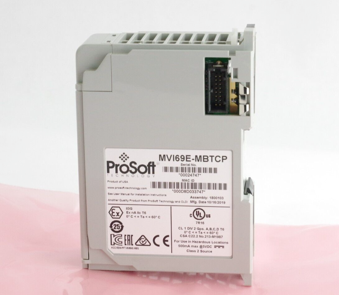 ProSoft Technology MVI69E-MBTCP Modbus TCP/IP Comm Module