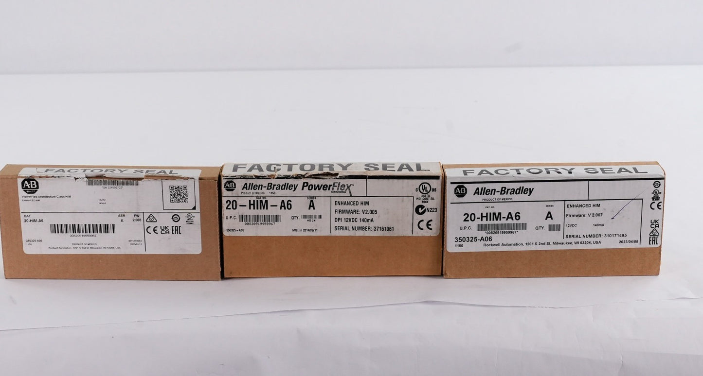 Allen Bradley 20-HIM-A6 /A PowerFlex HIM-Enhanced Full Numeric Keypad - Open Box